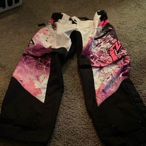 They are snow pants there smooth on the inside